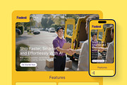 AI-Assisted Shipping Landing Page, a Landing Page Template by Supanium Studio (Thumbnail 1 of 5)