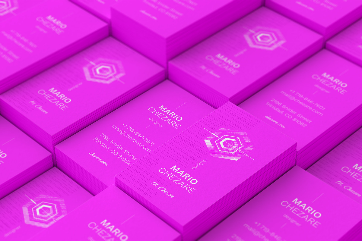 Free! Chezare 03. Business Card Tpl., a Business Card Template by le-genda (Photo 1 of 4)