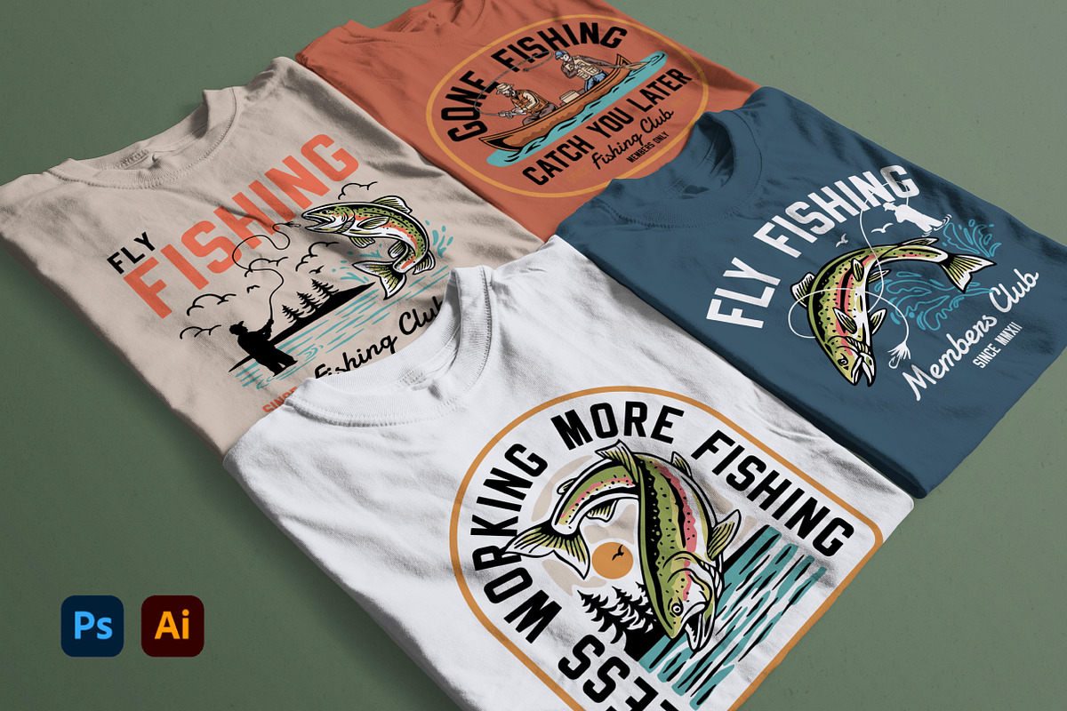 Fishing Design Collection, a Branding & Logo Template by cd-design.co (Photo 4 of 8)