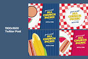 Church Picnic Event Social Post, a Social Media Template by IFBdesign (Thumbnail 6 of 7)