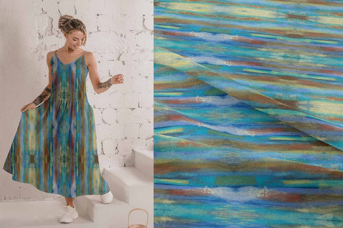 Abstract Oil Patterns, a Pattern Graphic by Tiger and Flower (Photo 4 of 12)