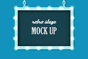 Stage, Curtains and Marquee Sign, an Illustration by Julia Batsheva (Thumbnail 2 of 2)