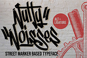 Nutty Noisses - Graffiti typeface, a Font by Gassstype (Thumbnail 1 of 10)