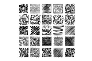 Sketch hatching. Pen doodle freehand, an Illustration by Nenahliadava Design