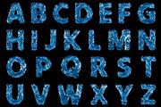 Liquid Water 3D Letters Set, an Object Graphic by Kotulsky Mockups (Thumbnail 3 of 6)