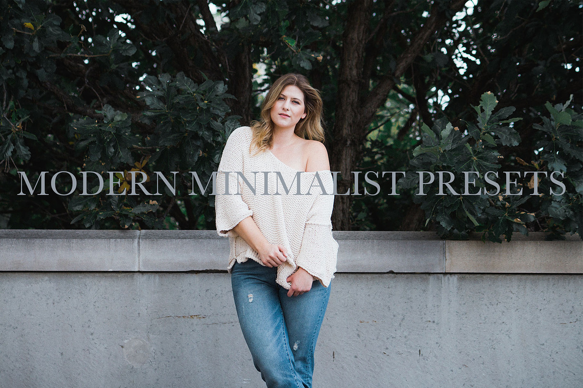 Modern Minimalist Presets Bundle, an Action Add-On by Marissa Renee Photo (Photo 1 of 4)