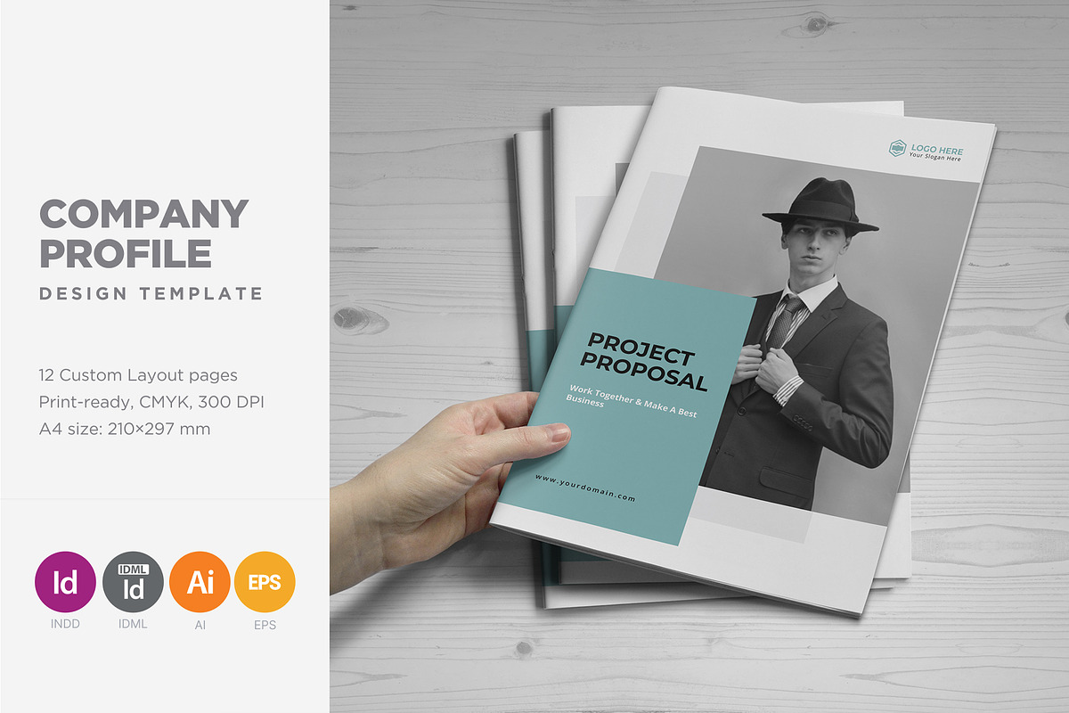 Project Proposal Brochure, a Brochure Template by SamiSimply7 (Photo 1 of 10)