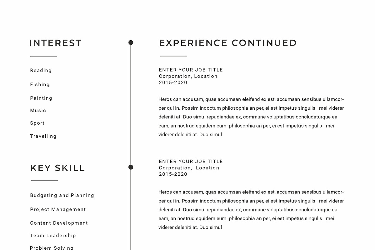 Clean Resume, a Resume Template by Peunayah (Photo 6 of 8)