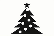 Cozy Holiday Tree Silhouette Designs, an Illustration by Gaye Art (Thumbnail 6 of 21)