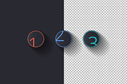 Dark Process Infographic Templates, a Presentation Template by Grafvish (Thumbnail 5 of 6)