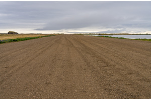 The old airstrip in the town of, a Nature Photo by Backyard Stock