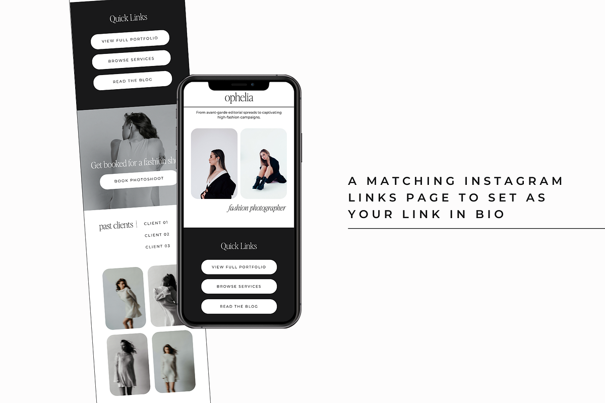 Showit Photographer Website Template, a Landing Page Template by Blush Created (Photo 6 of 11)