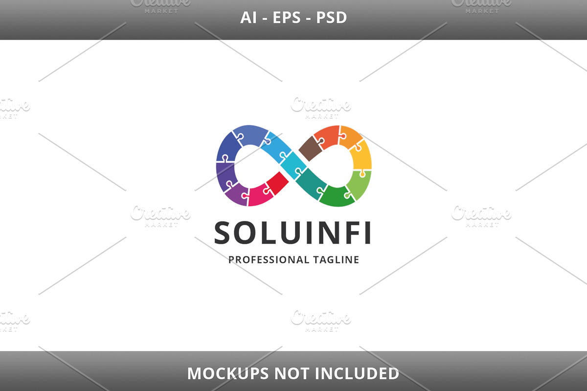 Solution Infinity Logo, a Branding & Logo Template by Design_Planet