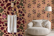 Orchard fruit vector patterns, a Pattern Graphic by Carpet Tapete Pretzel (Thumbnail 11 of 17)