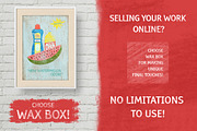 Wax Box - Wax Effect in seconds!, a Layer Style Add-On by Guerillacraft (Thumbnail 4 of 5)