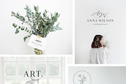 Botanical logos & illustrations, a Branding & Logo Template by Crocus Paperi (Thumbnail 4 of 4)
