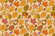 Forest seamless pattern, a Wallpaper Graphic by Vikpit (Thumbnail 7 of 7)