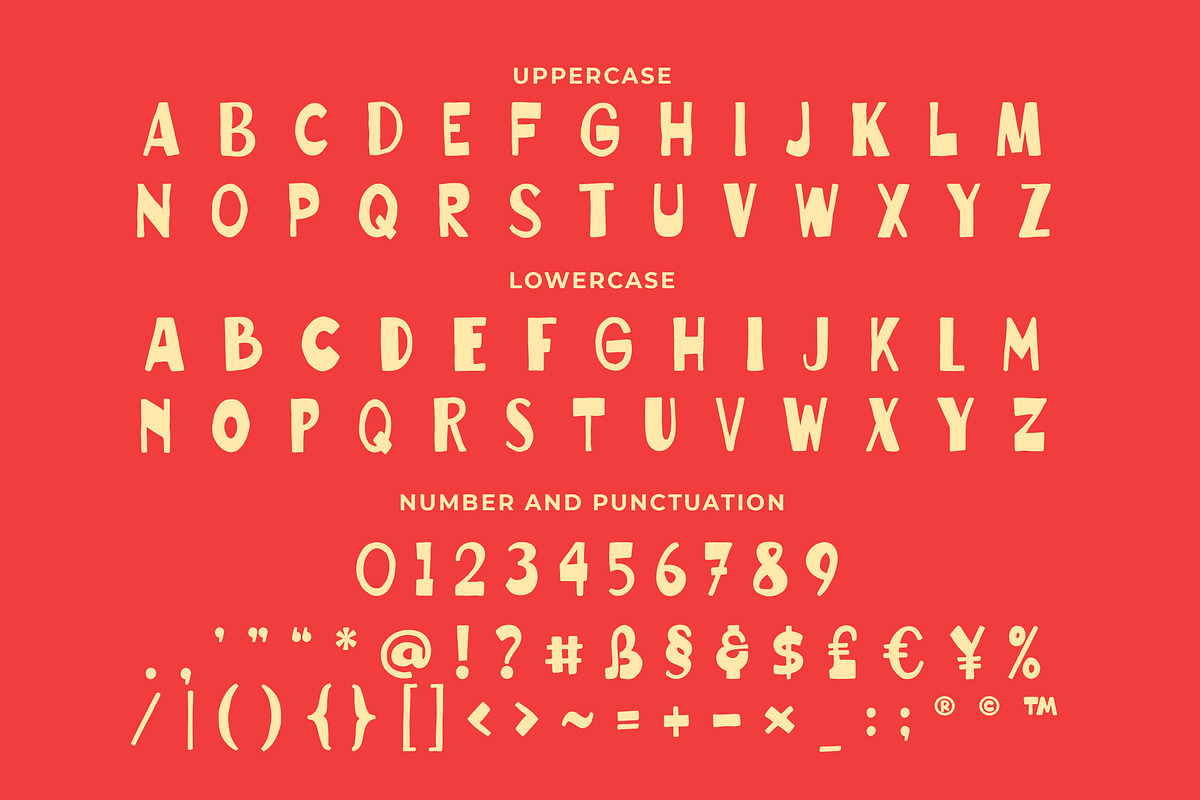 Rocket Doodle an Ugly Font, a Handwritten Font by Blankids Studio (Photo 10 of 12)
