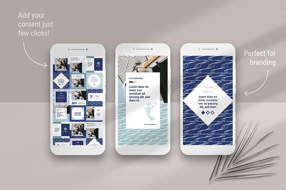 KIMONO Social Media Templates, a Social Media Template by AsianElements (Photo 8 of 9)