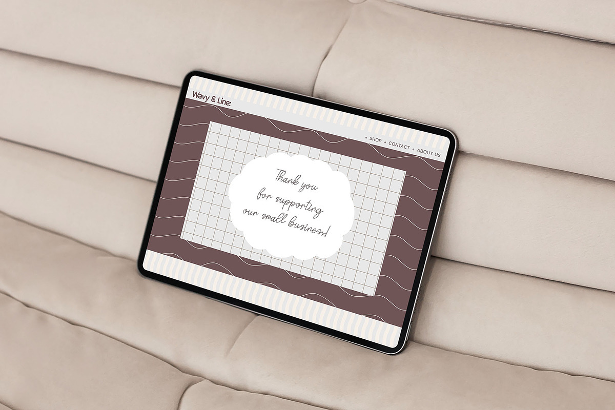 Wavy & Line Backgrounds, Frames, a Background Graphic by Animoon (Photo 19 of 20)