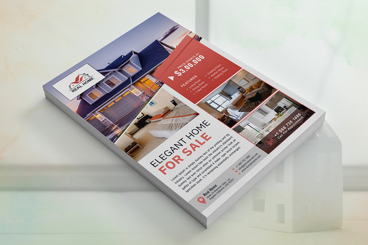 Real Estate Flyer, a Flyer Template by DesignDevisers (Photo 5 of 10)