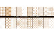 Geometric set of seamless patterns, a Pattern Graphic by RODINA (Thumbnail 1 of 3)