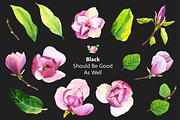 Repeating patterns with magnolias, a Graphic by Mona Monash (Thumbnail 6 of 12)