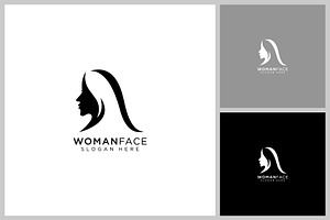 women face beauty logo vector design, a Branding & Logo Template by quadrazo
