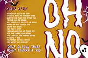 Weird Thorny - Spooky Horror Font, a Handwritten Font by Pandeka Studio (Thumbnail 10 of 12)