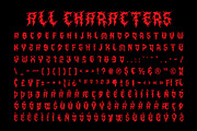 CS Masked – Black Metal Font, a Blackletter Font by Craft Supply Co. (Thumbnail 8 of 8)