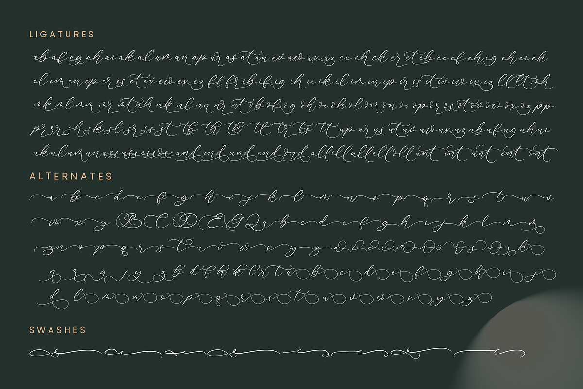 Adventur Kintent Stylish Calligraphy, a Script Font by stylishtype.co (Photo 19 of 20)