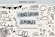 154 Hand Drawn Scribbles & Doodles, an Illustration by Scribble Society (Thumbnail 1 of 4)