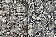 Oktoberfest Graphic Doodles Patterns, a Pattern Graphic by BALABOLKA (Thumbnail 4 of 6)