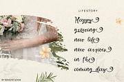 Syafila Script, a Script Font by Nowlystudios (Thumbnail 4 of 8)