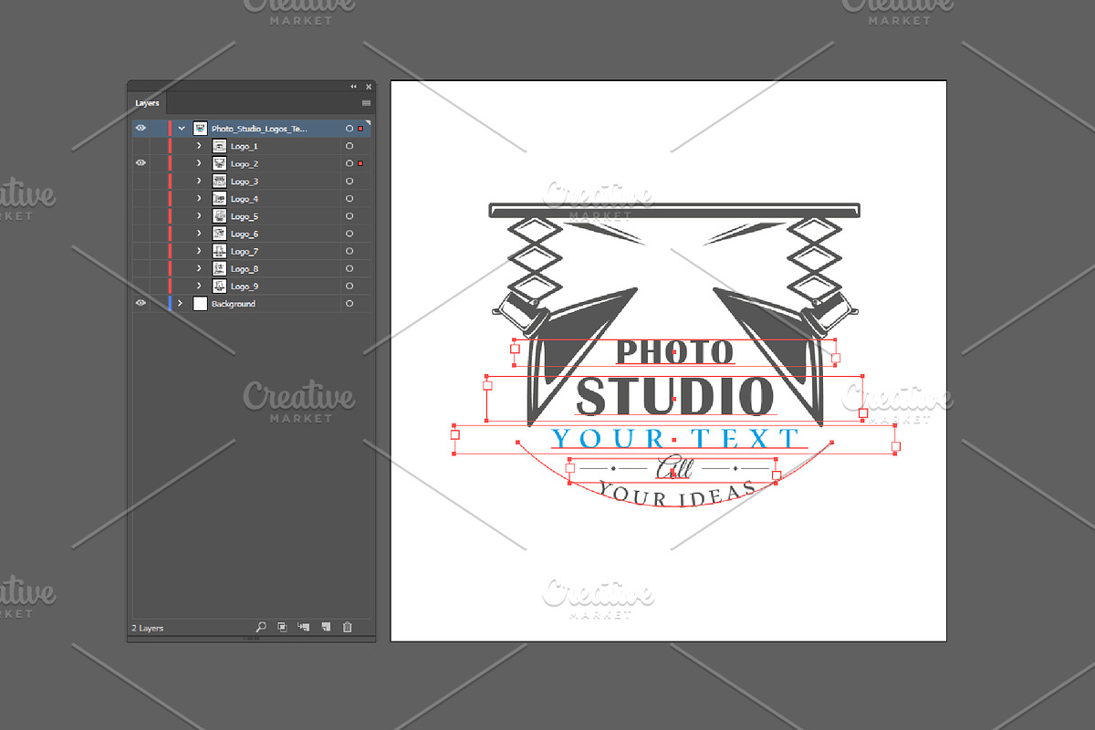 18 Photo Studio Logos Templates, a Branding & Logo Template by Art Design (Photo 8 of 26)