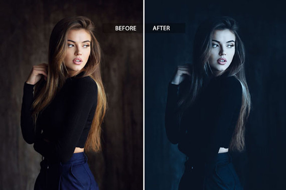 Dark Lightroom Mobile Presets preview 2