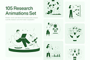 Animated Research Illustration Set, a Technology Illustration by Creative Stall (Thumbnail 1 of 5)