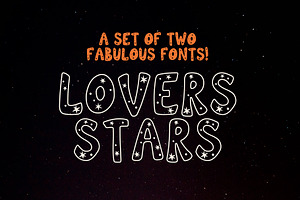 Lovers Stars Fabulous Fonts