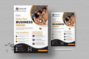 Business Flyer Layout, a Flyer Template by MightyDesign