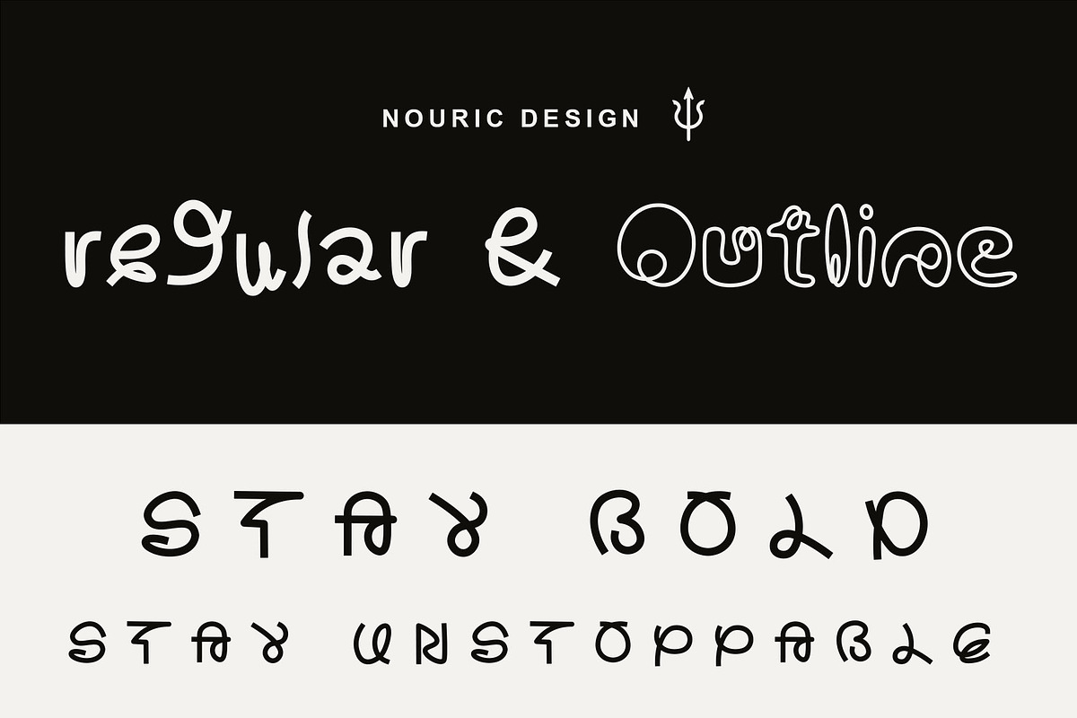 ND Cekodamu - Storybook Typeface, a Slab Serif Font by Nouric Design (Photo 5 of 8)