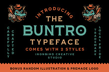 The Buntro Typeface (+EXTRA)