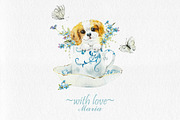 Cute Fluffy Tea Time, an Animal Illustration by Budogoshch (Thumbnail 15 of 15)