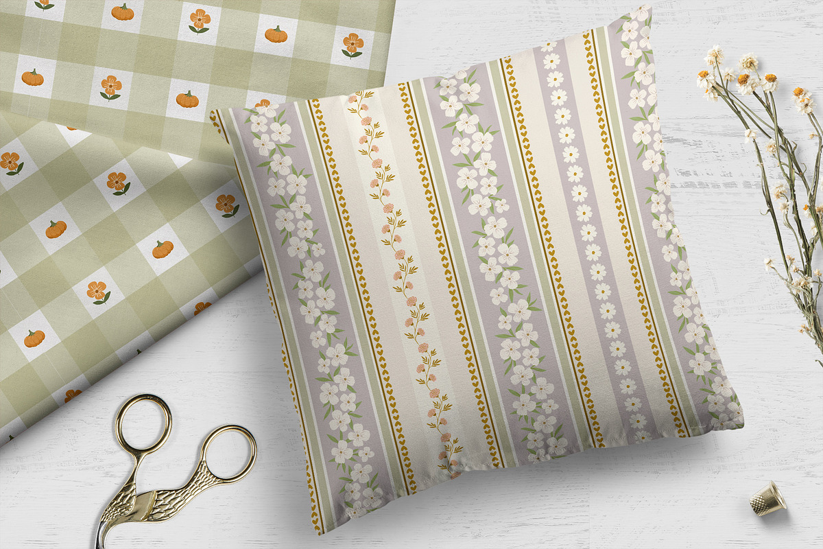 Sripes, plaids and floral patterns, a Pattern Graphic by Cozy pattern shop (Photo 2 of 10)