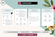 Resume Template Bundle Vol 4, a Resume Template by GResume (Thumbnail 2 of 8)