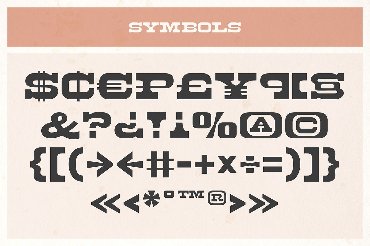 Palm Ridge Midcentury Southwest Font, a Serif Font by Molly Suber Thorpe (Photo 14 of 15)