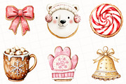 Christmas Cookie Clipart, an Illustration by OK Design (Thumbnail 3 of 5)