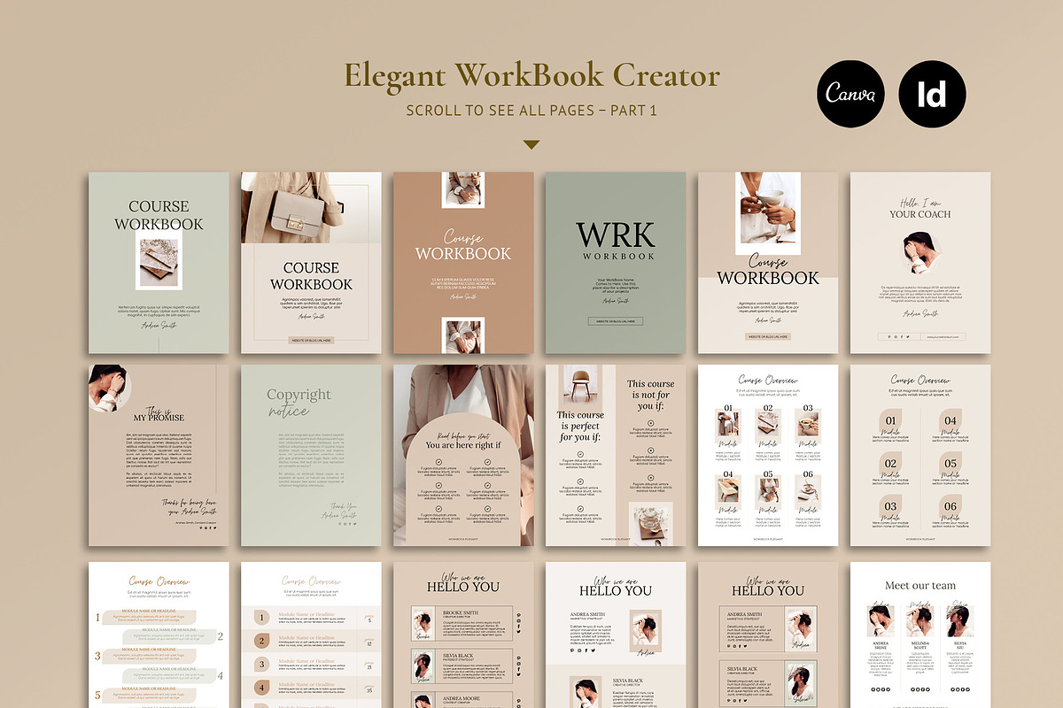WorkBook Elegant for Course Creators, a Magazine Template by Mirazz (Photo 24 of 26)