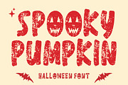 Spooky Pumpkin - Halloween Font, a Blackletter Font by Fourteen Letter (Thumbnail 1 of 5)