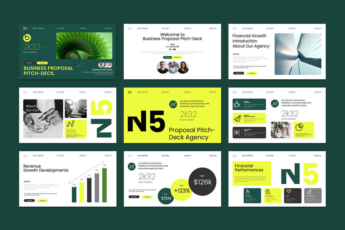 Business Proposal Pitch-Deck, a Presentation Template by Creative-Work (Photo 5 of 9)