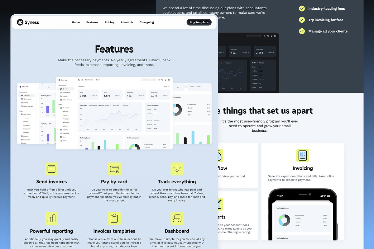 Syness — Marketing Framer Template, a Websites & App Template by Middltone (Photo 3 of 4)